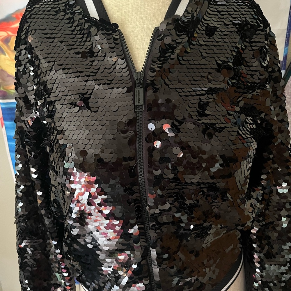 Michael Kors Sequin Varsity Jacket - image 3